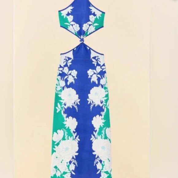 NWT Farm Rio Soft SUMMER Garden Knit Dress – Size Medium* - Picture 4 of 7